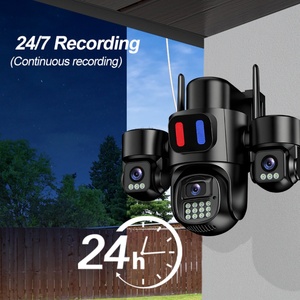 Aov 10800mah 7.5W*2 Solar Panel Cctv 15mp 3lens 4g Wifi Sim AI Tracking Two-Way Audio Home <b>Security</b> Surveillance <b>Wireless</b> <b>Camera</b> - Product Image 6