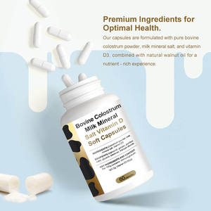 ओम गंध शीर्ष गुणवत्ता वाले बोवाइन कोलोस्ट्रम दूध मिनरलनमक विटामिन डी सॉफ्ट कैप्सूल निर्यात के लिए - Product Image 5