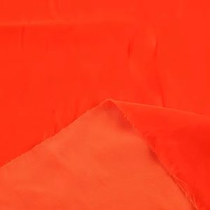 Matériaux vestimentaires coréens de qualité supérieure, tissu en velours teinté micro 9000 5000 100% polyester orange vif - Product Image 4