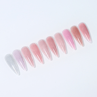 KNC personnalisable Style français 1kg UV Gel vernis à ongles extension brillant fort Disco Builder échantillon gratuit pour bricolage salon utilisation OEM 1KG