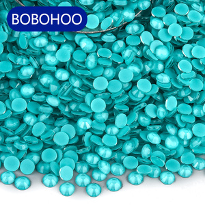 BOBOHOO高品质発光ラインストーンクリスタルマック。フラットバックラインストーン非ホットフィックスSS3-SS30色アクセサリータンブラー用 - Product Image 1