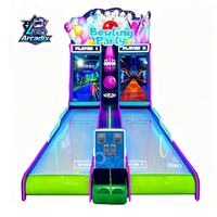 Machine de jeu d'arcade de bowling à monnayeur pour 2 joueurs, avec système de rédemption de tickets, pour centre de jeux et sports d'intérieur