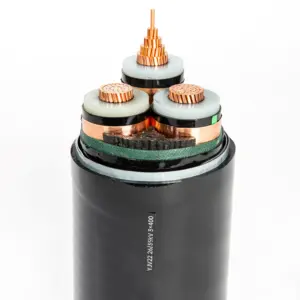 Na2xsey 18/20kv 26/35 Yjv32 Yjlv32 Geleider Xlpe Isolator Staaldraad Gepantserde Pvc Omhulde Stroomkabel