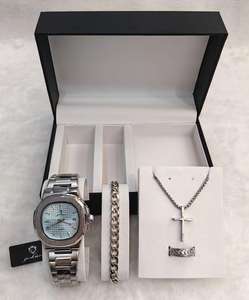 Gohuos 58803 - Set de Regalo de Reloj de Cuarzo y Caja Exquisita, Variedad de Accesorios de Reloj Disponibles para Seleccionar, la Mejor Opción para Regalos - Product Image 2