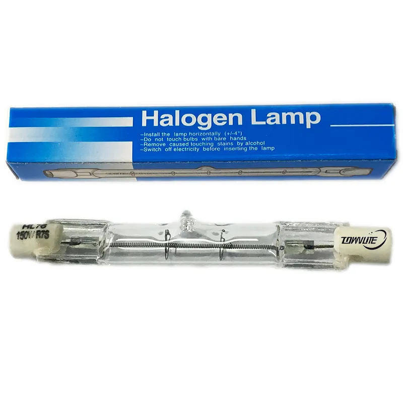 J78 R7S 150W Clear Quartz Glass Halogen Linear Tube Lampに等しい150W Incandescent Bulbs