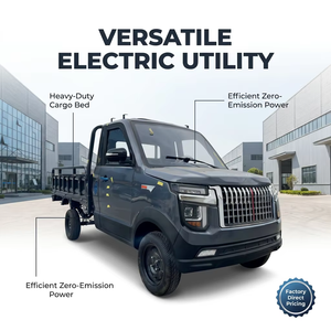 <span class=keywords><strong>Auto</strong></span> Eléctrico Económico para Adultos, Mini Camioneta <span class=keywords><strong>de</strong></span> Cuatro Ruedas, 45 km/h, Caja <span class=keywords><strong>de</strong></span> Carga Cerrada para Granja y Reparto - Product Image 1