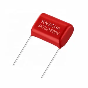 KNSCHA MPE 105J 250V polyester kondansatör ses hoparlör için Mini tip p = 5MM