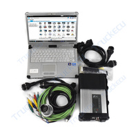 Escáner Multiplexor Automotriz Thoughbook C2 Laptop, el Más Reciente VCI de Diagnóstico Xentry MB Star C5 para Autos, Camiones, Sprinter y Autobuses