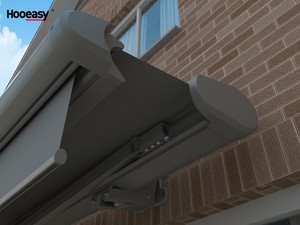 Mái Hiên Ngoài Trời Bằng Nhôm Sang Trọng Dùng Điện Kích Thước Tùy Chỉnh Mái Hiên Mái Hiên Vườn Kích Thước Lớn Có Thể Thu Gọn - Product Image 6