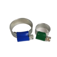 Collier de serrage de tuyau d'entraînement à vis sans fin à gaz britannique en acier inoxydable de haute qualité