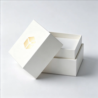 Boîtes cadeaux rigides avec couvercle amovible personnalisées, boîtes en carton de luxe pour l'emballage de cosmétiques et de chocolats