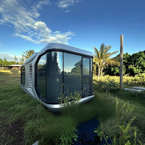 2025 nouveau Design espace Capsule Mobile Glamping espace de vie préfabriqué <span class=keywords><strong>terrasse</strong></span> lucarne pour extérieur Villa parc cour centre commercial - Product Image 6
