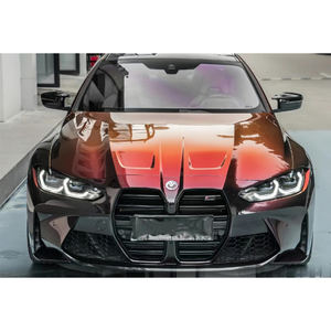 5 * 59ft Buena calidad Camaleón Car Wrap Vinilo Cuerpo completo PET Liner Autocuración <span class=keywords><strong>Maderia</strong></span> Charm Negro a rojo Cambio de color - Product Image 4