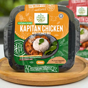 หม้อไฟไก่ฮาลาล แคปิตัน แบบกึ่งสำเร็จรูปพร้อมรับประทานสำหรับผู้ใหญ่ รสเผ็ดหวาน ข้าวสวยปรุงสำเร็จ แช่แข็งแบบแห้ง - Product Image 5