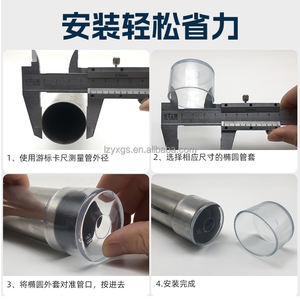 معطف كرسي سميك شفاف سميك طاولة وكرسي مقاوم للاهتراء وسادة واقية ضد الانزلاق وتقليل الضوضاء - Product Image 6