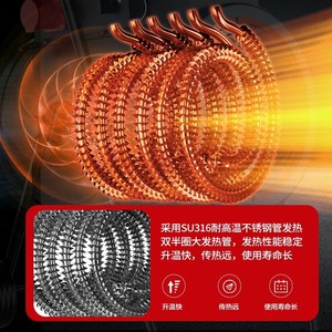 Industrial High Power Fan Heater 220V 380V Fast Heating Portable Electric Heater For Workshop Greenhouse Drying - Product Image 1