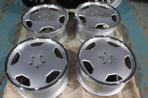 Jantes en alliage forgées classiques 5x112 17 18 19 pouces Argent Jantes de voiture pour <span class=keywords><strong>Mercedes</strong></span> <span class=keywords><strong>W123</strong></span> W124 W126 W202 W203 W204 W126 - Product Image 2