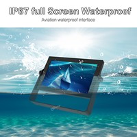 Layar Sentuh LCD Grafis Marine 21 inci 1000 Nits Tahan Air Luar Ruangan IP67 untuk Animasi Penunjuk Arah di Pusat Perbelanjaan dan Toko Ritel 5