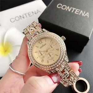Relojes de lujo para mujer, de cuarzo, estilo hip-hop, con diamantes y moissanita, de alta calidad, para dropshipping. - Product Image 3