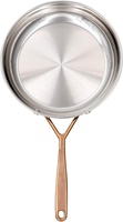 Nouvelle Arrivée Respectueux de l'environnement Conception Cuivre Plaqué Casseroles Pots 8PCS Cuisine Maison Bar Restaurant Ustensiles Pots Ensembles