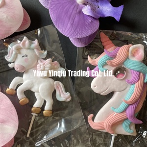 Decorazione per Torta Unicorno Pony, Grazioso Topper per Torta di Compleanno a Tema Unicorno per Bambina - Product Image 1