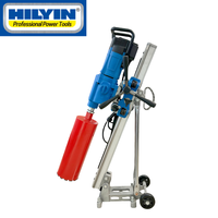 HILYIN DHCD505S Perceuse à carotte diamantée à deux vitesses 505 mm avec affichage électronique, outil de perçage du béton à grande ouverture