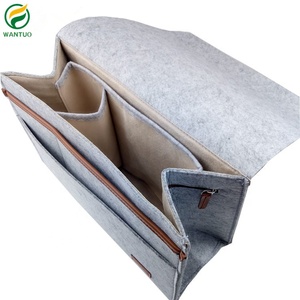 Nouveau 2026 Organisateur de rangement en feutre pour chevet, support latéral pour lit et canapé, pour l'organisation de tablettes, magazines, téléphones et petits objets - Product Image 5