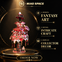 Kit de Modélisme 3D en Métal DIY Alice Rêveuse – Jouet Éducatif STEM Personnalisable en Gros, Cadeau Décoratif, Vente Directe Usine, OEM, CE EN71