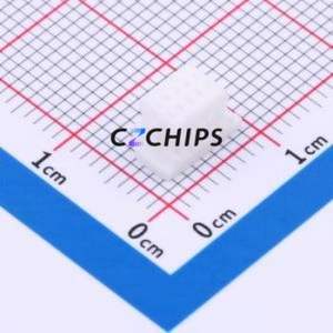 HDGC1002H-2X5P Housing (Wire-to-Board / Wire-to-Wire) P=1mm Connector 2x5P 1mm SH 1.3mm - Product Image 2