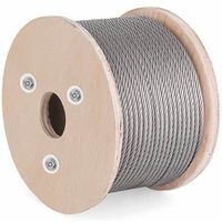 Câble en acier pour grue EOT 6*37 IWRC, câble de levage flexible pour systèmes de grues électriques sur rail