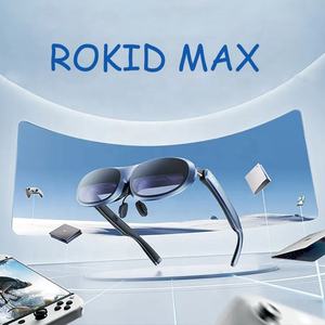 Lunettes intelligentes originales Rokid Max AR 3D Micro <span class=keywords><strong>OLED</strong></span> 215Max Screen <span class=keywords><strong>50</strong></span> FoV Viewing Lunettes de réalité augmentée avec commande vocale Ai - Product Image 4