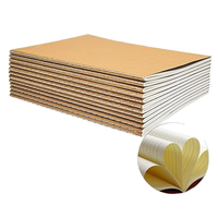 Cuaderno de papel Kraft personalizable de tamaños A4/A5/A6, diario de estudiante con logotipo personalizado para cuaderno de estudiantes