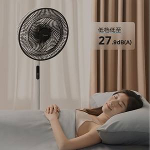 Ventilateur sur pied Midea 18 28,9 pouces blanc, ventilateur électrique de sol avec oscillation et minuterie pour la maison et la chambre - Product Image 6