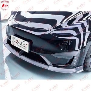 Z-ART kbr ชุดบอดี้คาร์บอนไฟเบอร์สำหรับเทสลาโมเดล <span class=keywords><strong>Y</strong></span> คาร์บอนไฟเบอร์ aerokit คาร์บอนไฟเบอร์ขอบหน้า + กระโปรงข้าง + <span class=keywords><strong>ตัว</strong></span>กระจายด้านหลัง + สปอยเลอร์ - Product Image 4