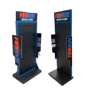 רשת תיל תצוגה מתלה מסך מתלה מסך מסך מתלה קומה חנות קמעונאית תצוגה מתכתי מדפי תצוגה מוצר עמדה - Product Image 5