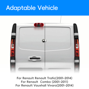 Luz de freno de montaje alto Podofo para <span class=keywords><strong>Renault</strong></span> <span class=keywords><strong>Trafic</strong></span>/Vauxhall Vivaro 2001-2014 vista trasera de coche cámara de marcha atrás visión nocturna - Product Image 5