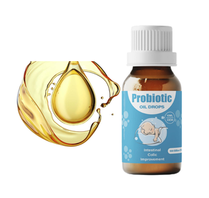 OEM Vegan Organic Probiotics Liquid Probiotic Drops Mejora el cólico intestinal para bebés Suplemento 30ml - Product Image 2