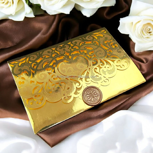 3D pop-up ngọt ngào cô dâu và chú rể kỷ niệm ngày cưới thiệp mời tiệc cưới lời chào hôn nhân thủ công - Product Image 3