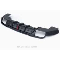 Diffuseur de pare-chocs arrière en fibre de carbone sèche pour Porsche Cayenne 24-On 9YB 9Y0.2, kits de carrosserie automobile, pièces de modification, style CMST