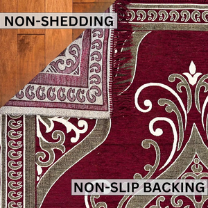 พรมกำมะหยี่5x7ที่ทันสมัยพรมกำมะหยี่นุ่มเหมาะสำหรับห้องนั่งเล่นห้องนอนและห้องโถงดีไซน์พรมปูพื้นตกแต่งบ้านอย่างมีสไตล์ - Product Image 4