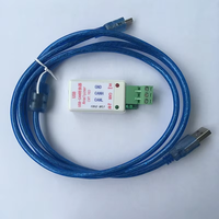 Adaptador USB a CAN, puerto serie CAN bus 232 a CAN, compatible con ordenadores XP/WIN7/WIN8, puerto COM