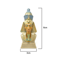Statuette de pharaon égyptien personnalisée, petite décoration, artisanat en résine, souvenirs touristiques, décoration intérieure de musée, figurines