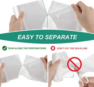 Huamaohengchun4 Gallon Trash Bag Strong, Leakage-Free, Small Garbage Bags Unscented Thick for Bathroom, Office, Kitchen - Product Image 2