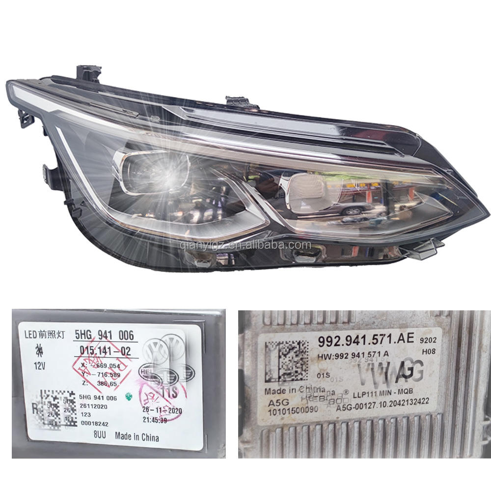 Phares d'entrée de gamme Golf