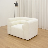 Sofá seccional blanco de combinación Modular moderno para apartamento de ocio Villa sala de estar sofá de salón moderno con características relajantes