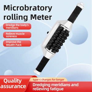 Face Body Neck Endo <strong>Micro</strong> Massage Vibration Rubber Roller Stick Rollers <strong>Machine</strong> Lymphatic Design for Messager - Product Image 6