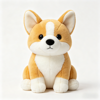 Peluche Corgi Personnalisée de Qualité Supérieure en Gros – Jouet en Peluche Adorable pour Anniversaire – Approvisionnement Direct Usine en Vrac
