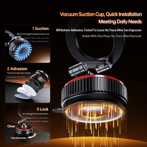 Boneruy X66 Các Nhà Sản Xuất Trực Tiếp Bán Có Thể Gập Lại Điện Thoại Di Động Máy Tính Để Bàn Đứng Magnetic Đứng Điện Cốc Hút - Product Image 4