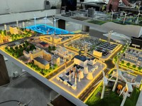 Model Meja Pasir Perencanaan Sistem Energi Serbaguna untuk Pameran
