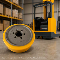 Roulement à rouleaux porte-chargeurs MDI PU 285x100-6 pour chariot élévateur à bras Jungheinrich ETV114/116 |   OEM Heavy Duty |   Stock disponible DDP/DAP